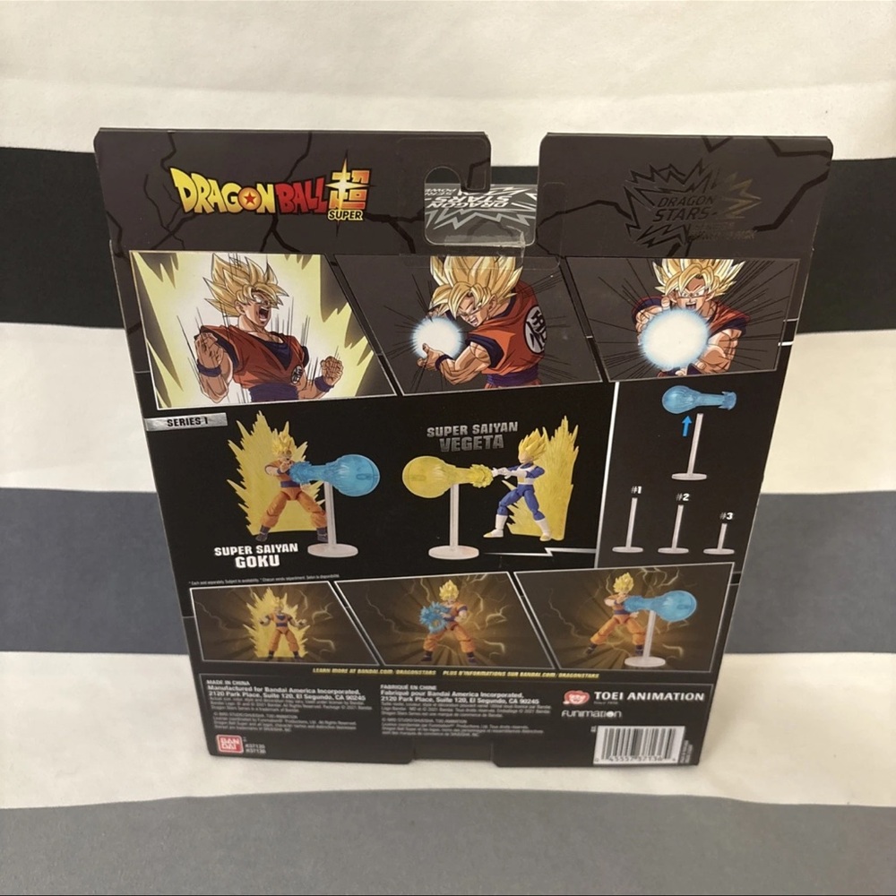 Dragon Ball Super Dragon Stars Super Saiyan Goku Power up Pack NIB - Picture 2 of 4